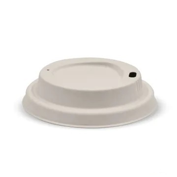 80mm Small Natural Plant Fibre BioCup Lid