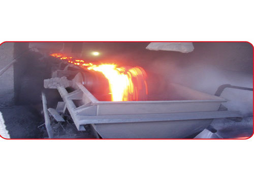 Heat resistant conveyor belt