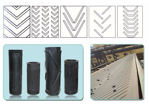 Special pattern conveyor belt