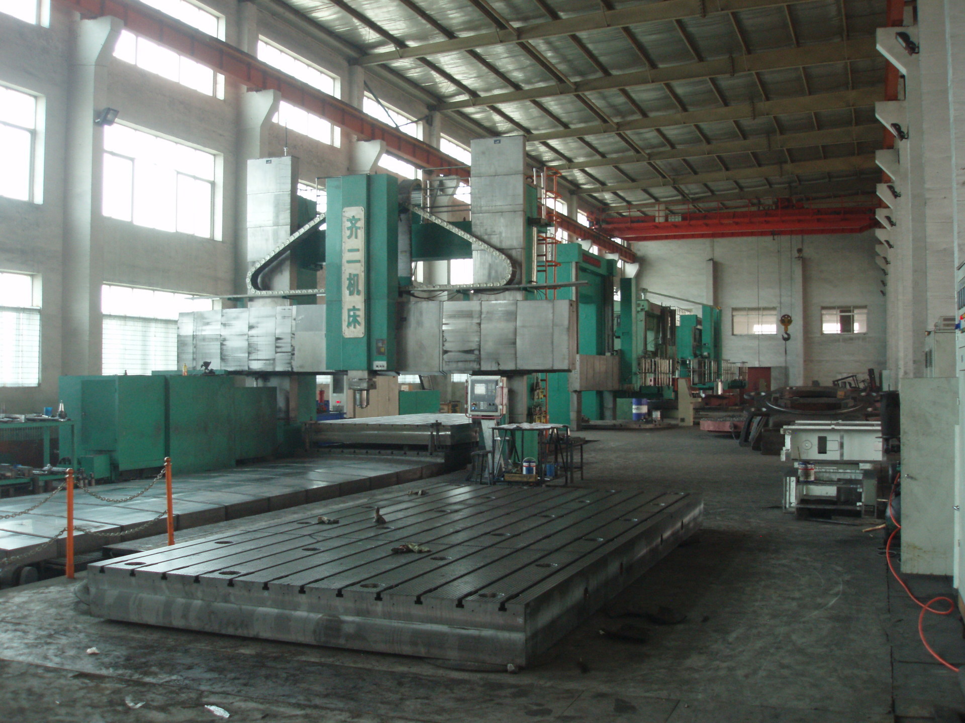 GM2130 × 80 CNC moving beam gantry boring and milling machine