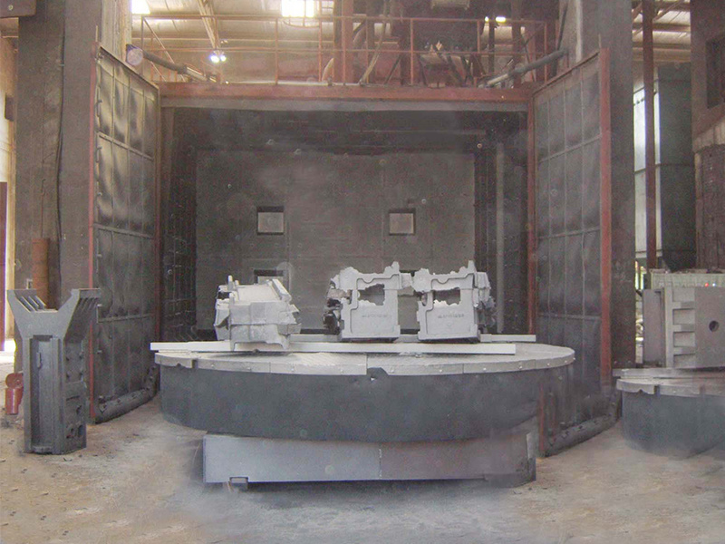 Shot blasting room (6m × 6m × 5m)