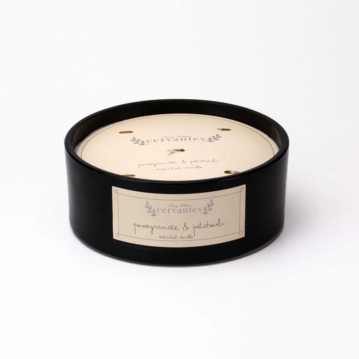 cervantes candle - black