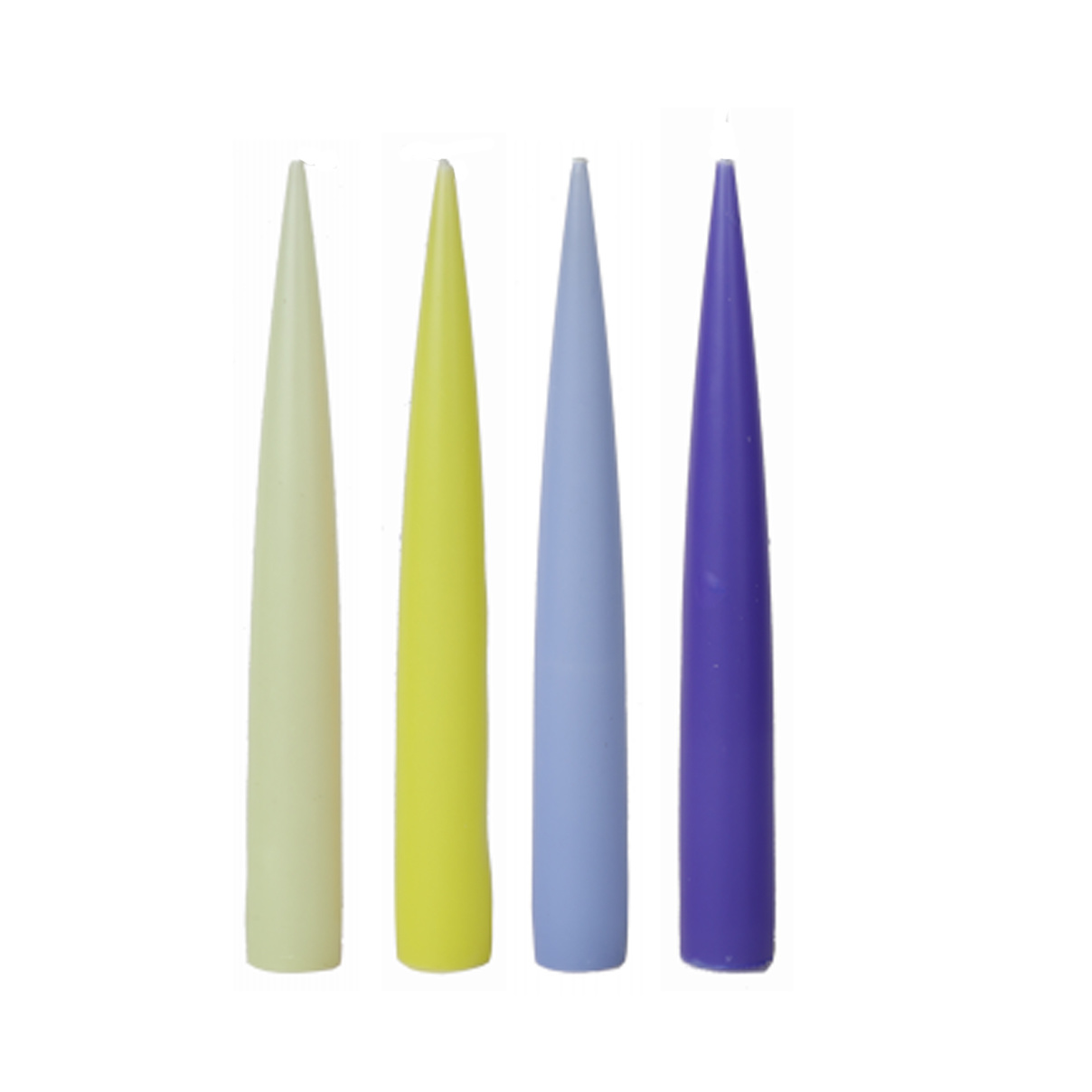 handmade unscented Taper straight Candles