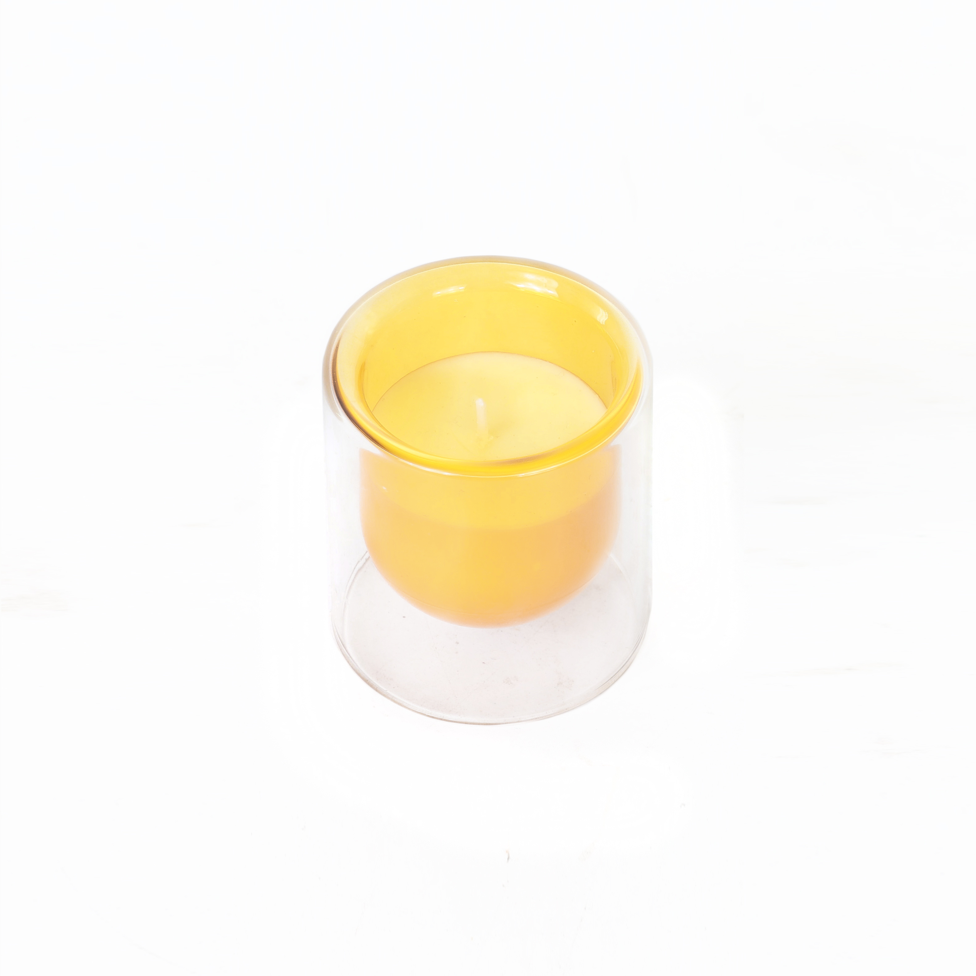 Orange - Citrus Night - double wall glass scented candle