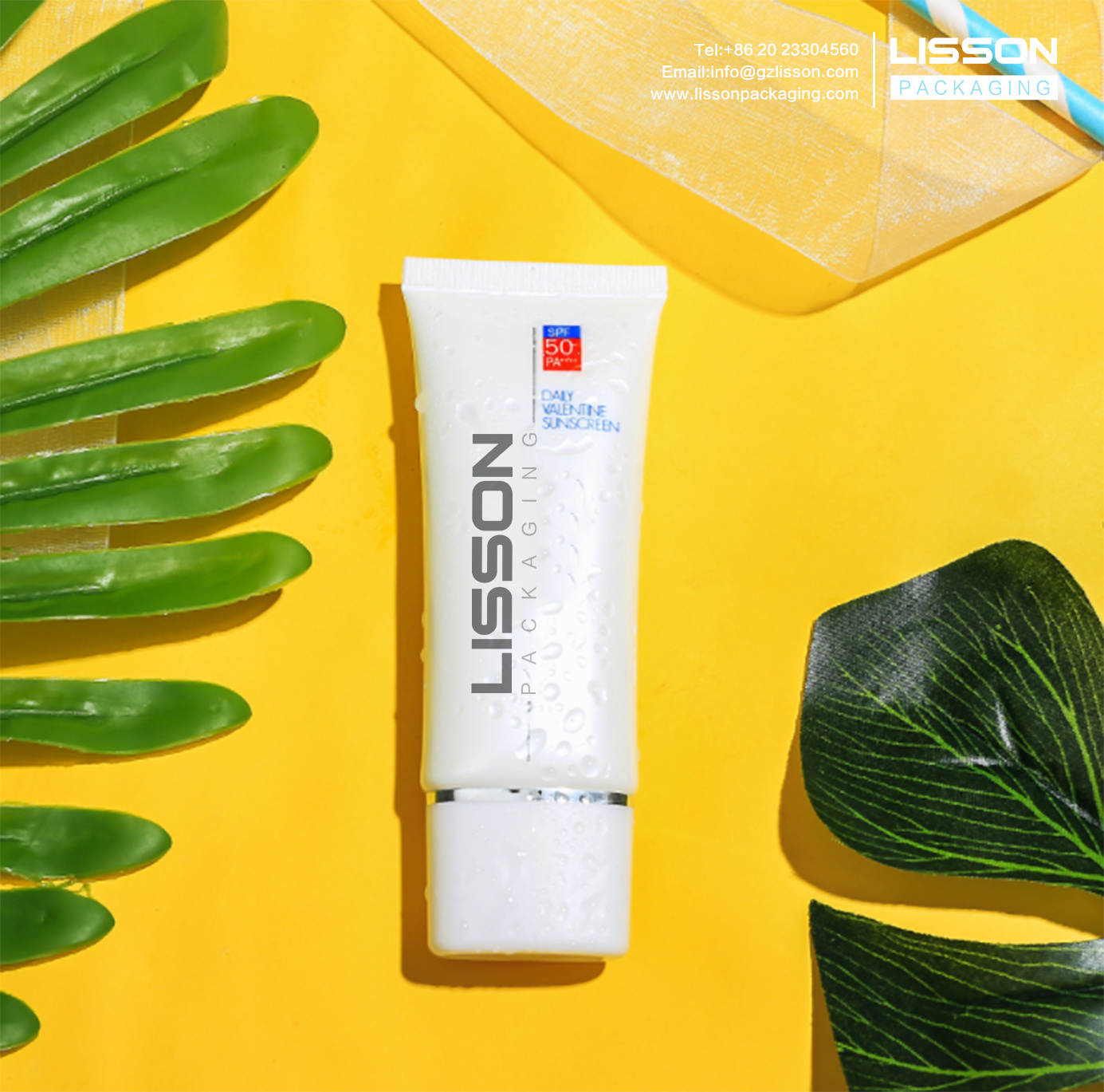 30~60ml Oval Plastic Tube for Cosmetic