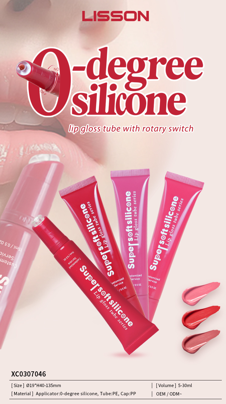lip gloss tubes with wands
