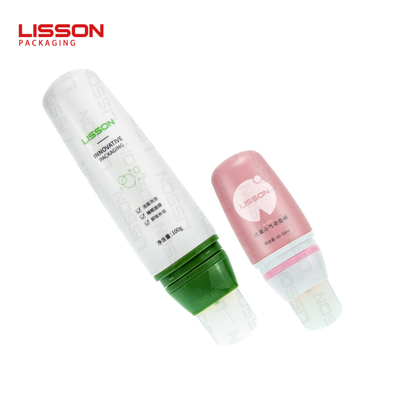 Plastic Tube and Bottle Packagng for Foam Face Mask