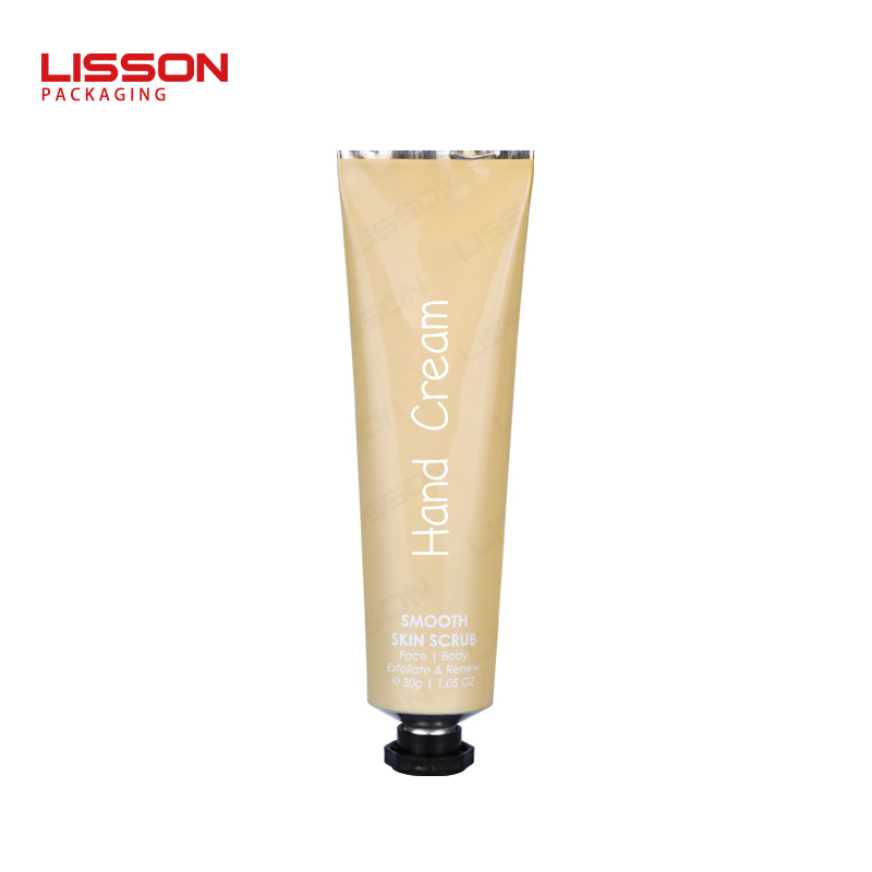 30ml Aluminum Cosmetic Tube Hand Cream Metal Recycled Packaging