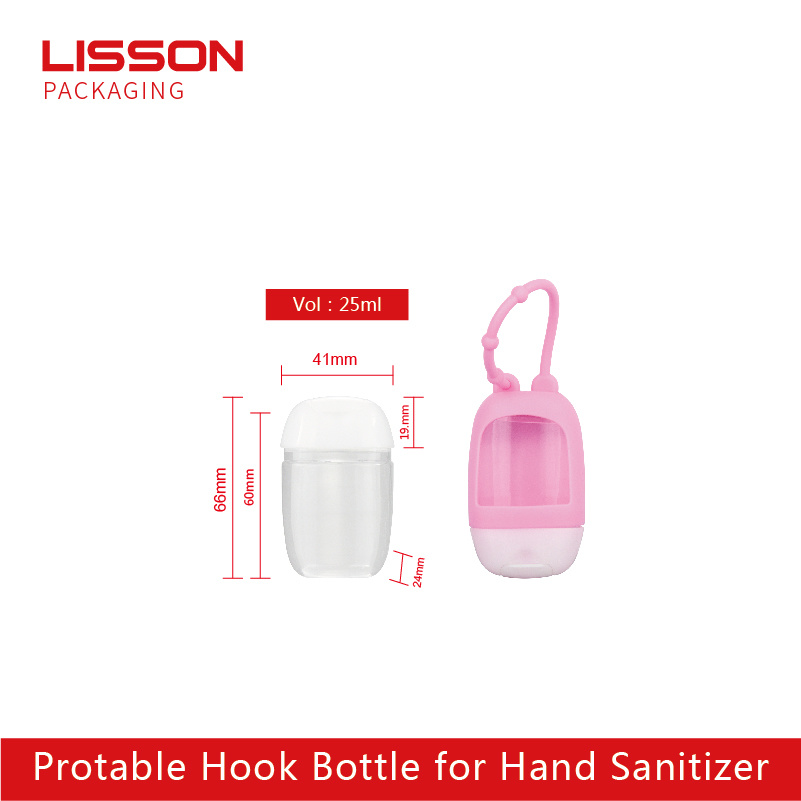 60ml Protable Hand Sanitizer Bottle for Traveling
