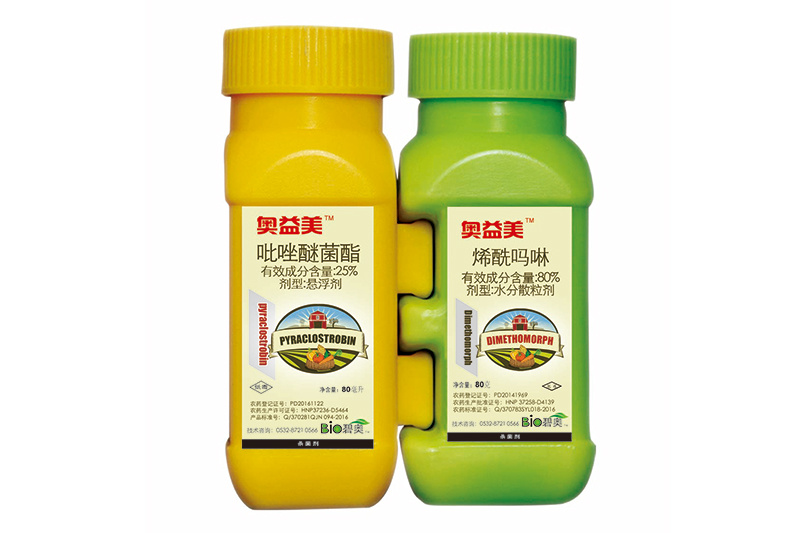 奧益美-25%吡唑醚菌酯懸浮劑+80%烯酰嗎啉干懸浮劑