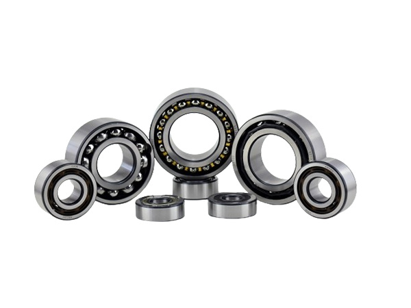 Open double row angular contact ball bearings