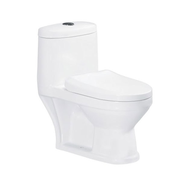 2011 Straight flush One-piece toilet