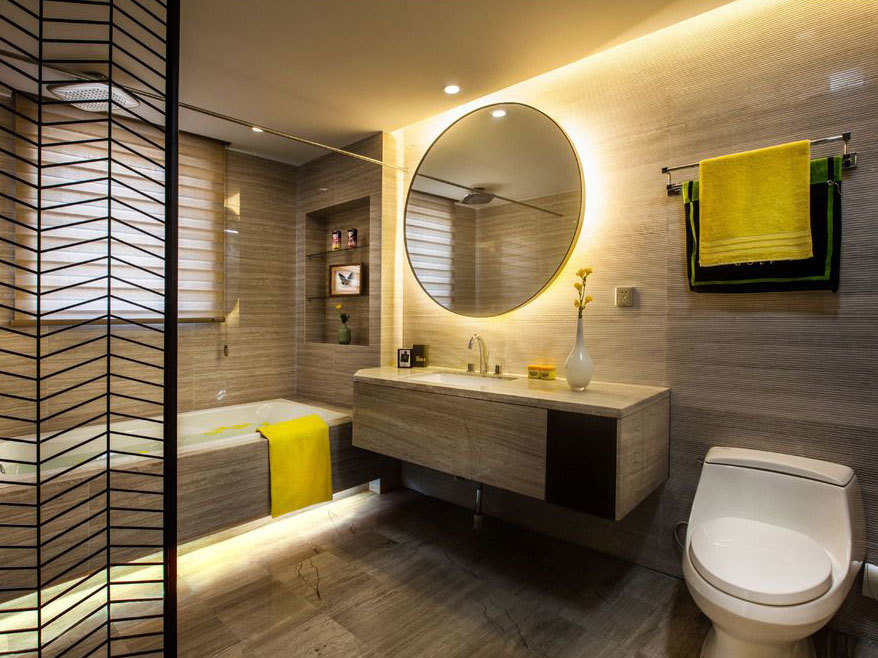 What are the advantages of installing a bathroom basin
