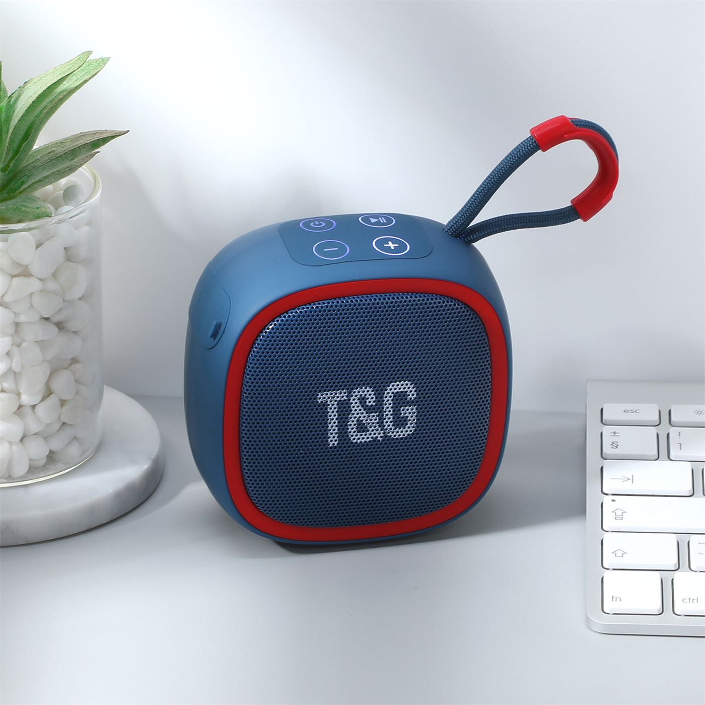 T&G スピーカー T&G TG659 Portable Bluetooth Speaker Powerful Bass, Outdoor