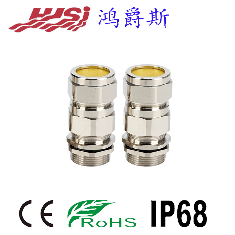 Brass Nickel-Plated Explosion-Proof Connector