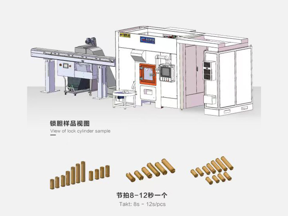 Operation video of all-in-one machine with lock and pull slot