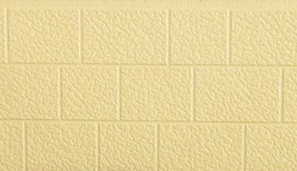 Beige Yellow Sandwich wall panel