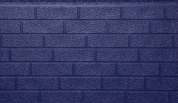 Deep Blue Seven Bricks Sandwich wall panel