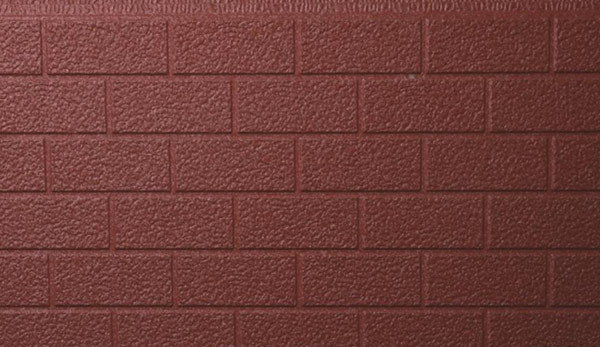Reticulated Red Six Bricks Sandwich wall panel