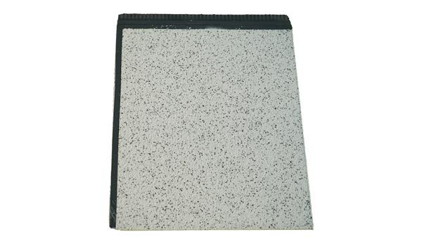 Black white color stone coated panel