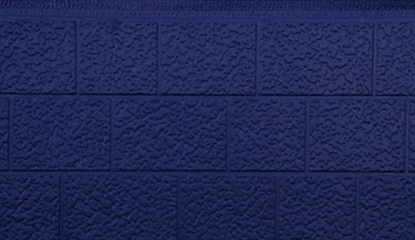 Deep Blue Sandwich wall panel