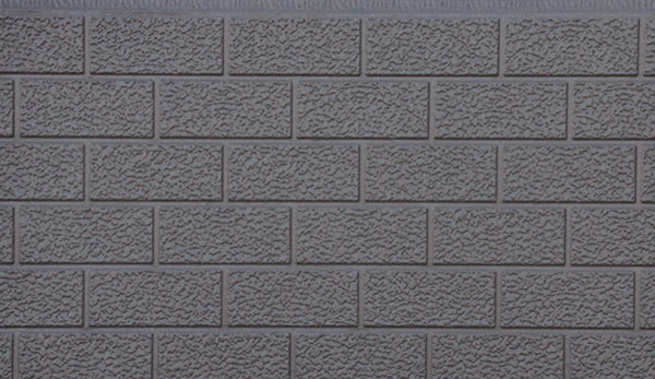 Dark Gray Six Bricks Sandwich wall panel