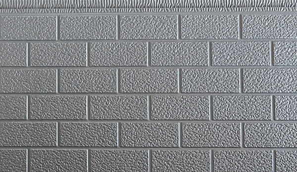Ancient Wall Gray Six Bricks Sandwich wall panel