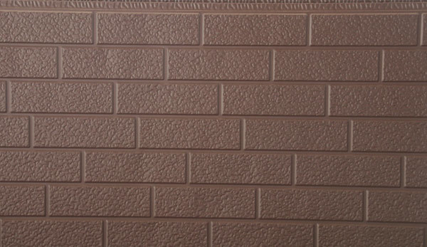 Light Brown Sand Seven Bricks Sandwich wall panel