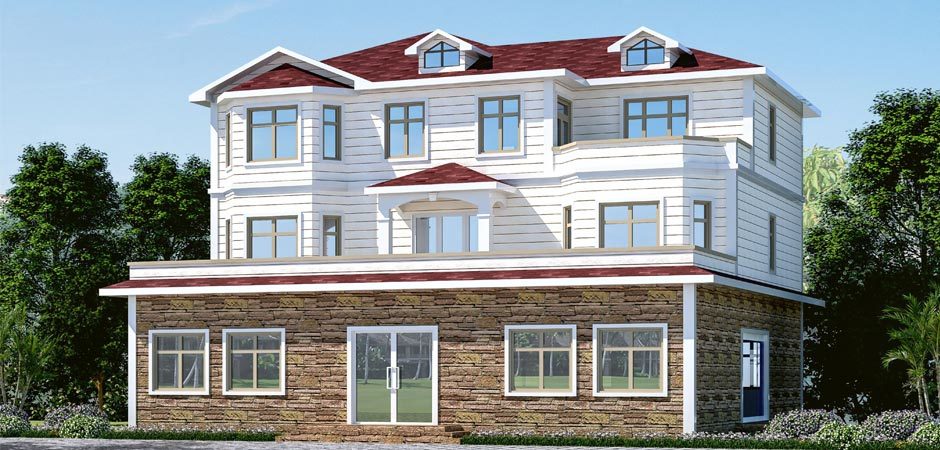 Application of metal carved panels