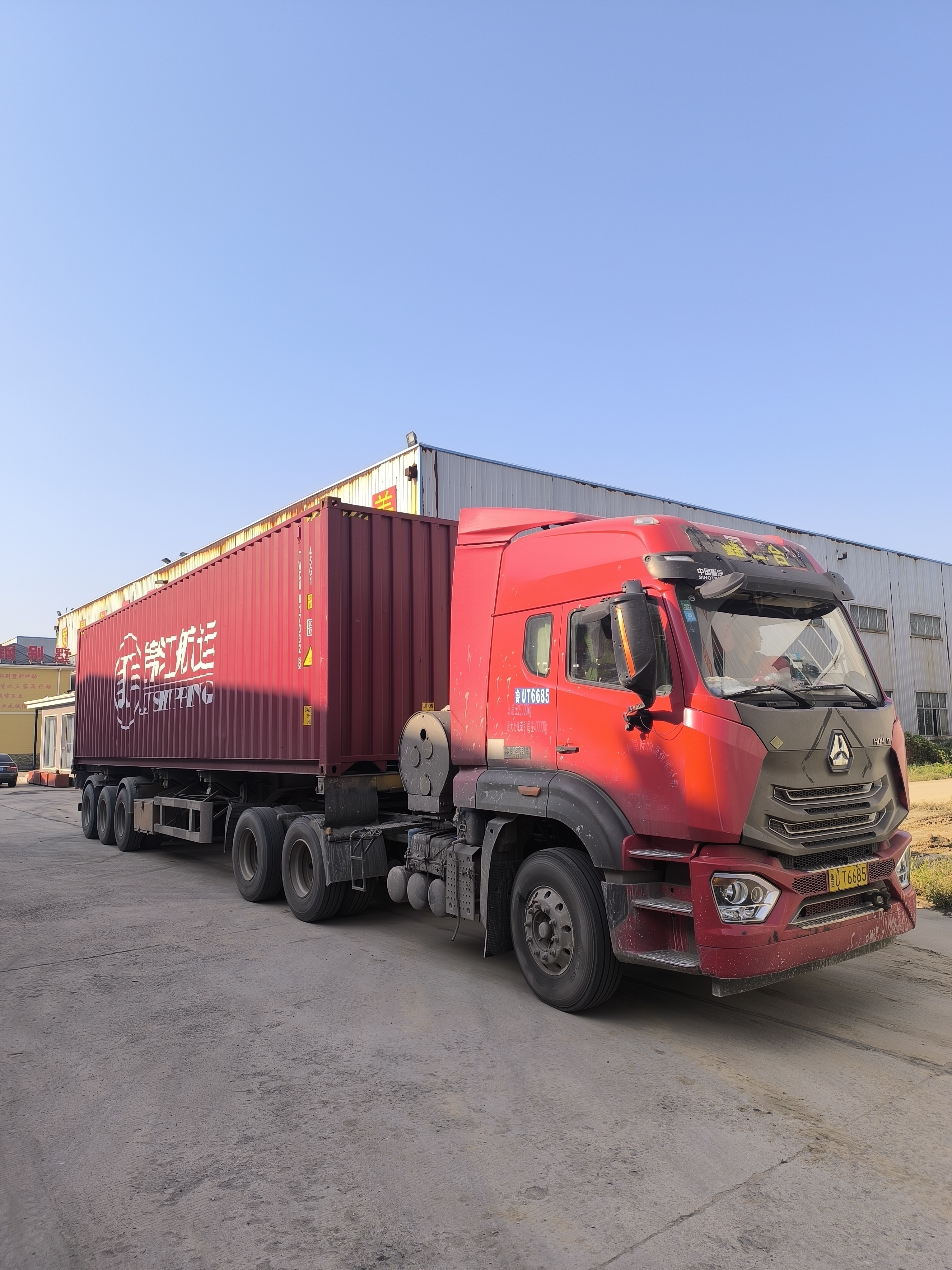 Seven container export to Thailand with light steel frame structure and calcium silicate board