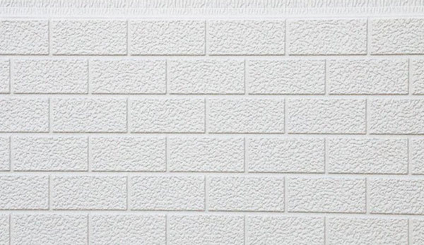 Angle White Six Bricks Sandwich wall panel
