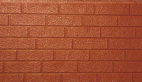Brick Red Seven Bricks Sandwich wall panel