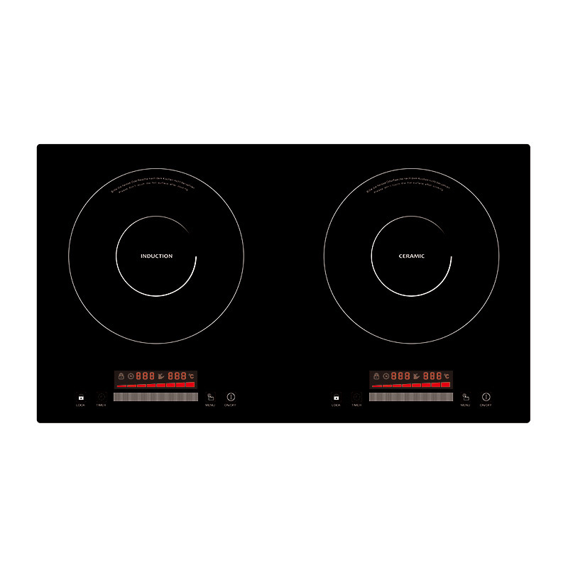 DT13   Built-in Big LED Double Induction Cooker