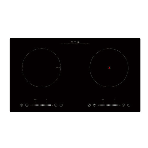 Double induction cooker