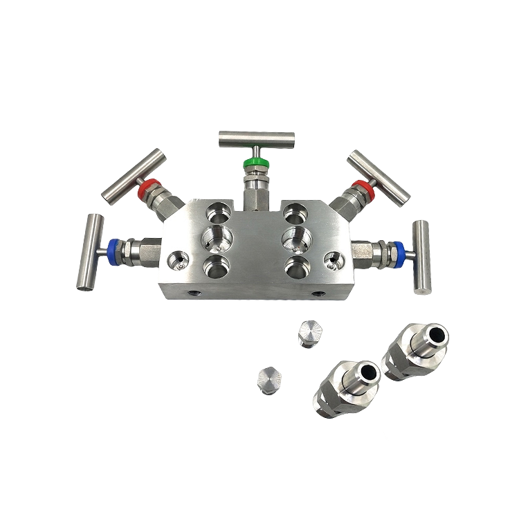 Five-valve group