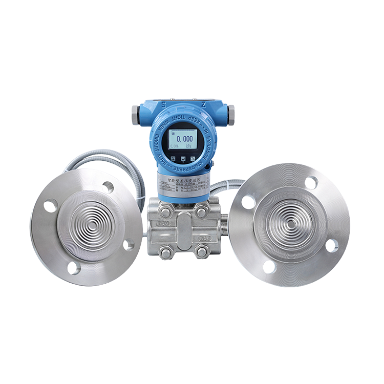 Double-flange differential pressure transmitter