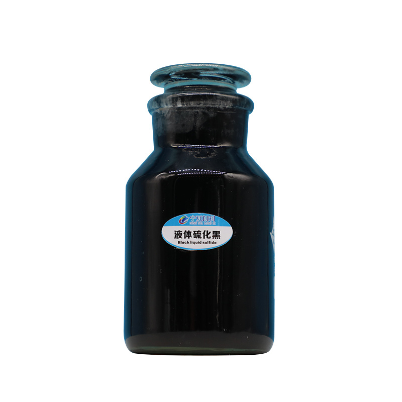 Environment friendly liquid sulphur black