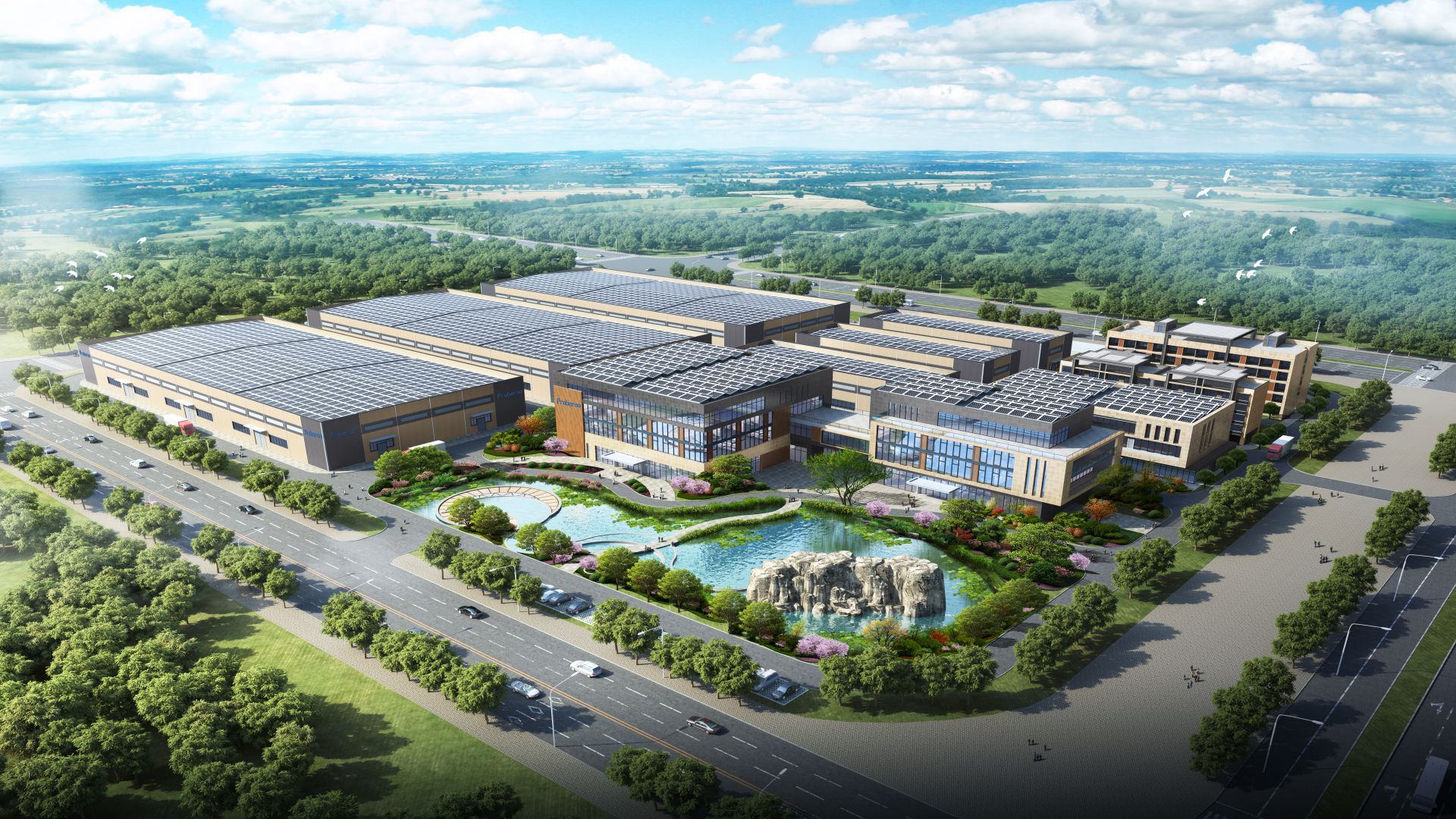 火力全開，由廣西左江科工建設(shè)有限公司承建的珀源新材料產(chǎn)業(yè)園基地項目正在進(jìn)行時