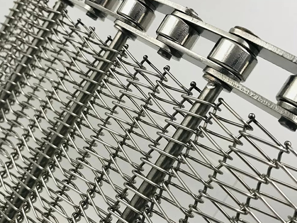 Chain Driven Mesh Belt