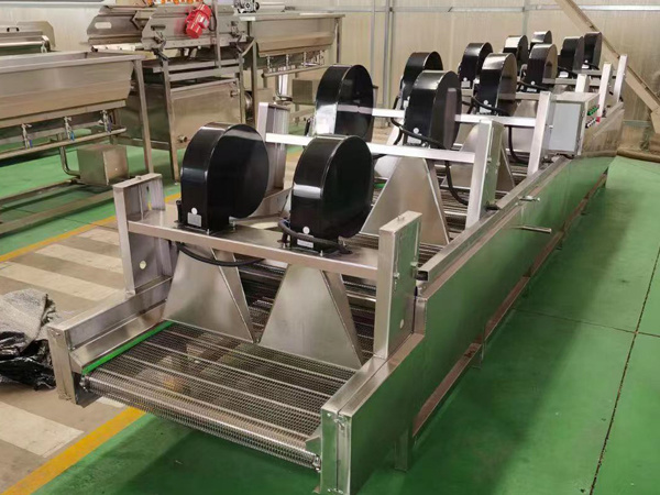 How the cooling conveyor works