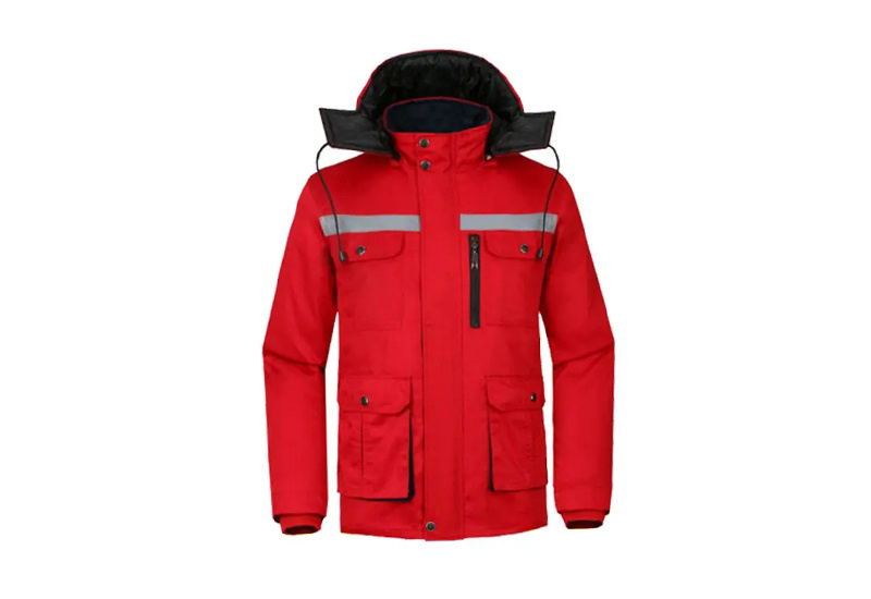 Tooling cotton-padded jacket