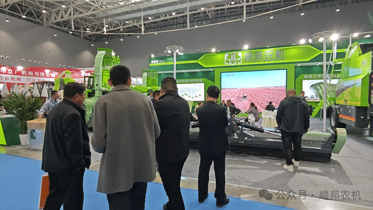 Замечательный обзор 丨 Сельскохозяйственная техника Shunbang блистает на Национальной выставке сельскохозяйственной техники 2024 года.