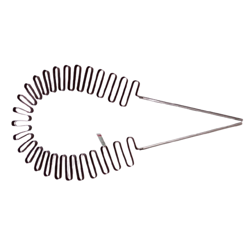 Wave-shaped alloy resistor band element