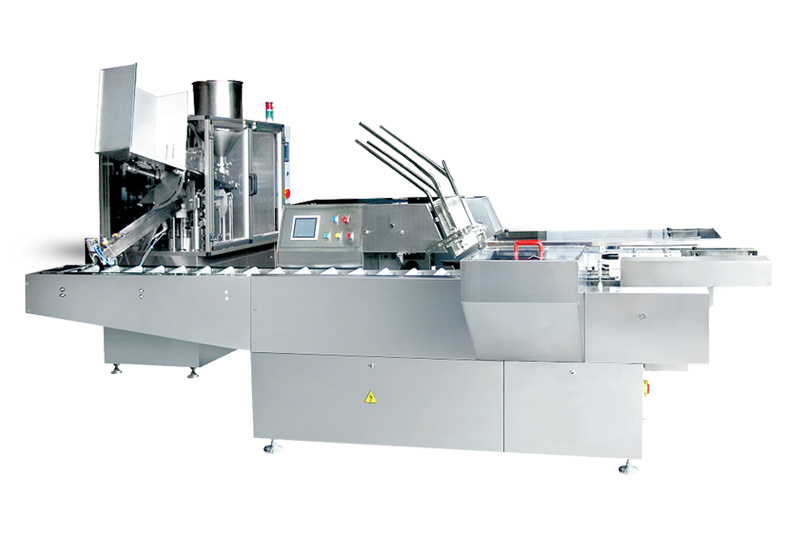 RGF-160+ZHJ-2200 High speed tube fllinig and sealingcartoning packing production line