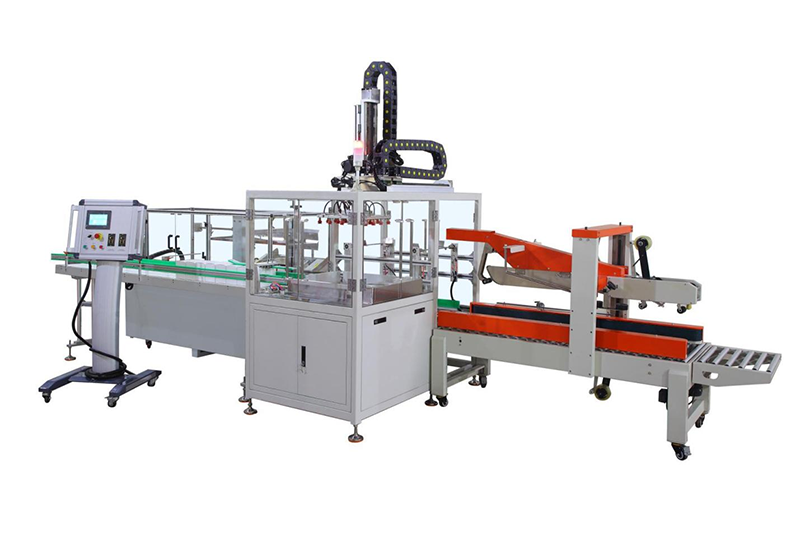 JK-550B Automatic Carton Packing Production Line