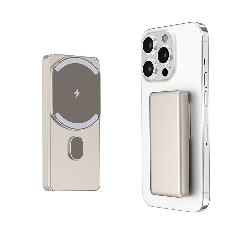 Mini Small Battery Pack Magsafe Wireless Power Bank For iPhone 15 14 13 12 Pro Cell Phone Magnetic Portable Charger 5000mAh