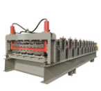 Double layer roofing sheet roll forming machine