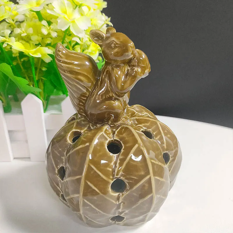 Ceramic Squirrel Series