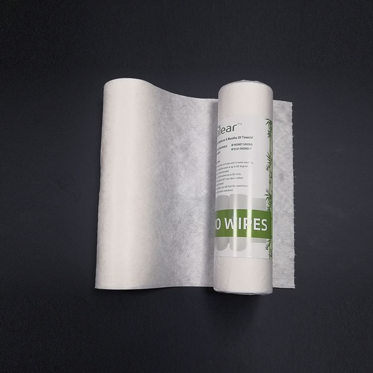 Hot sale paper towel roll kitchen,eco kitchen bamboo wipes,bamboo reusable kitchen paper towels