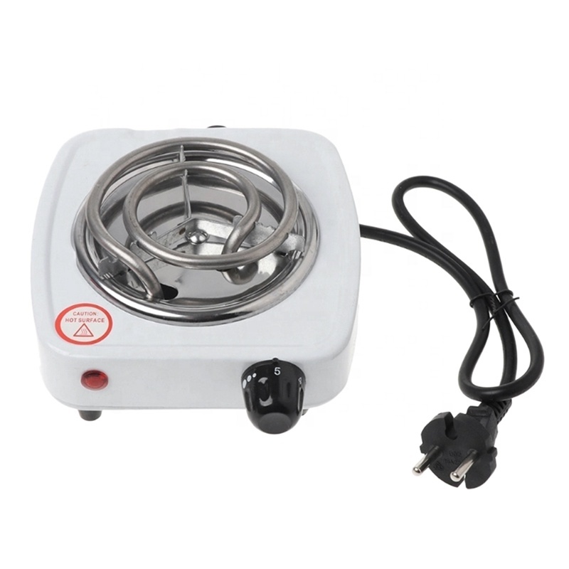 220V 500W Mini Stove Electric Hot Plate Iron Burner Home Kitchen Cooker Coffee Heater Household Cooking Appliances EU Plug